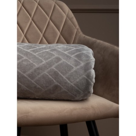 Texrepublic blanket, size 200x220 cm, gray color-2