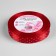 Satin ribbon "hearts", 15 mm × 23 ± 1 m, red color No. 026