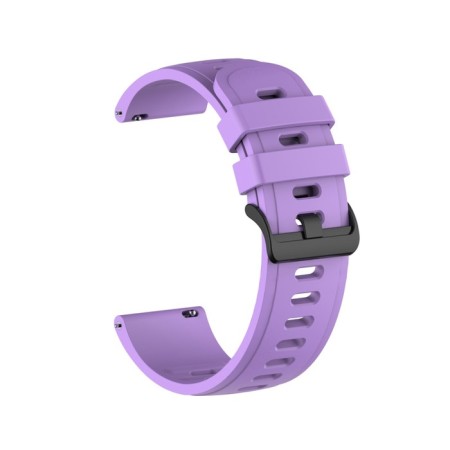 Smart hours strap, 22 mm, silicone, purple
