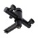 Bath mixer Zein Z2649F, short spout, shower set, stainless steel, black