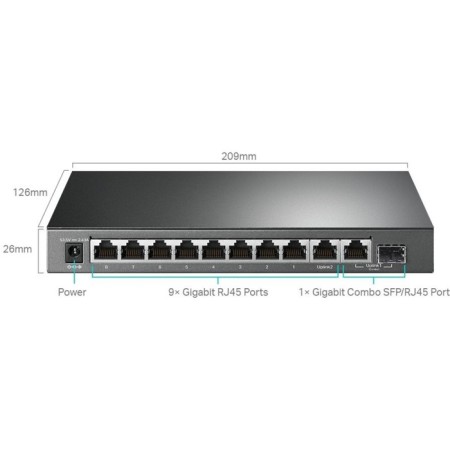 TP-LINK TL-SG1210MPE, setting, 10x10/100/1000Base-T-2