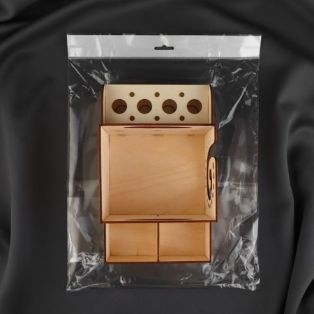 Glumener-organizer, 25 × 15 × 12 cm, beige color-4