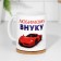 Sublimation mug "beloved grandson", with application