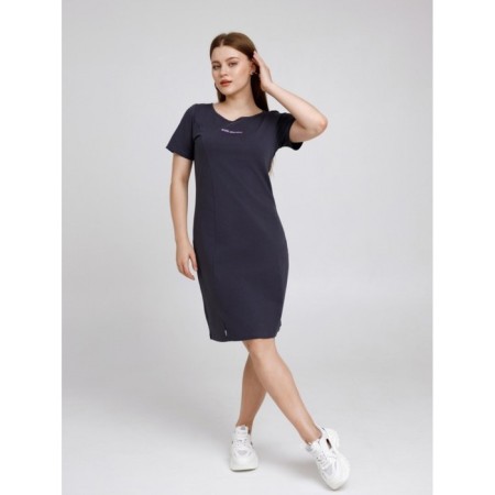 Women's dress Draw Attendation, size 56, gray color-7