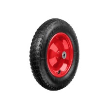 Pneumatic wheel, d = 360 mm, hub: diameter 16 mm, length 90 mm, 