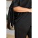 Female suit, size 48, black color