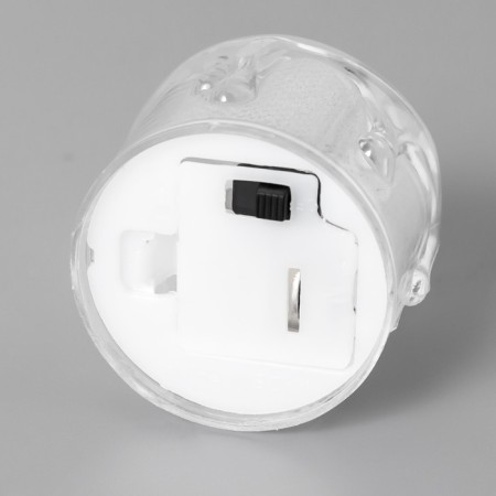 Nightmare "Frosty candle" LED 3000k from AG13 batteries 3.5x3.5x5cm-5