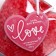 Love bath salt, 415 g, aroma of strawberry pudding, pure happiness