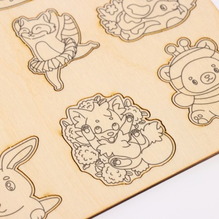 Harvesting for creativity "Beasts", 27 pcs-4