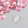 Decor for creativity Plastic "Rhil of oval. Light pink" set of 150 pcs 1x1.4 cm