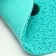 2-in-1 rug for a bowl/toilet for animals "Panda", 30 x 30 cm, turquoise