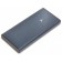 External Acceptyle Lava 10D battery, 10,000 mAh, 2 USB, 2 A, display, blue