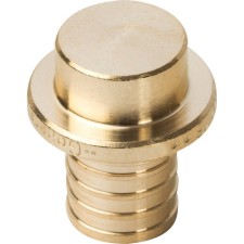 Axial plug stout SFA-0030-000020, d = 20 mm, brass