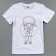 Set for creativity T-shirt-coloring "Boy Fox", size 122-128 cm
