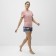 Home female set (T -shirt, shorts), pink color, size 52