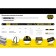 Fabric for the Stayer 15932-S10 hacksaw, metal, 24 tpi, 300 mm, 10 pcs.