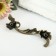 Pen for the casket Metal "Old" bronze 8.5x2.6 cm