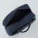 Road bag on wheels, external pocket, blue color