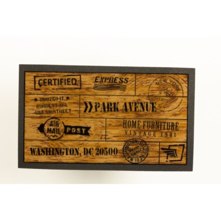 Rapid Format Vintage Rug “Parcel”, 40 x 68 cm