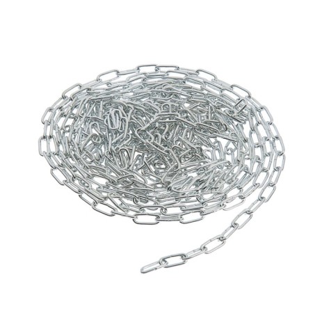 Crime -beam tundra chain Krep, Din766, diameter 2 mm, welded, galvanized, 5 m