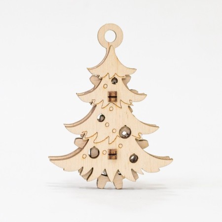 Wooden designer-cranes Ewa "Evik: New Year tree"-2