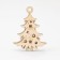 Wooden designer-cranes Ewa "Evik: New Year tree"