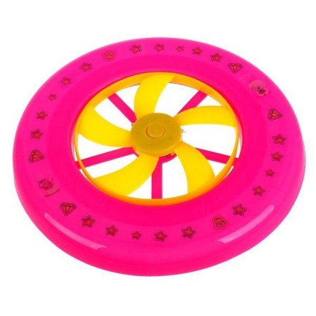 Flying saucer, Frisby "Barbie", with light and turbine-1