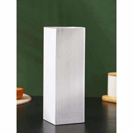 Glass Bank for bulk products with a wooden lid "Daphne", 1.3 l, 9 × 26 cm-4