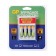 GP charger for AA/AAA + 4 AAA 1000 mAh batteries