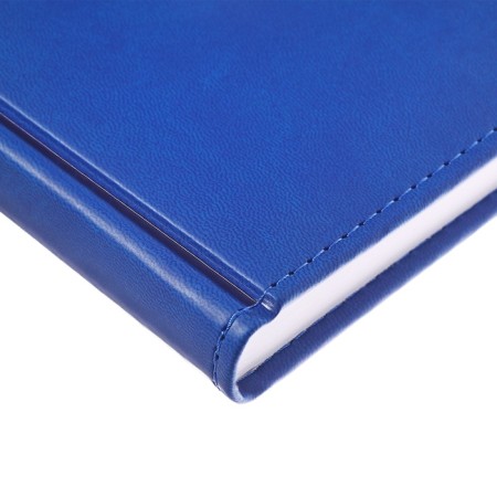 Deliciper of Leduced A5, 160 Vivevella sheets, artificial leather cover, blue-13