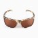 Glasses Polarization floating trackers Dark Camo in a case, Brown lenses
