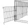 Avlier 6 sections, 64 x 64 cm, black