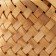 Wicker basket, 18 x 13 x 8/20.5 cm, sequoia