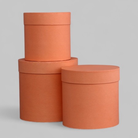Set of hats 3 in 1 orange, 21 x 20 - 16 x 17 cm