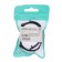 Mi Band 3/4 Luazon fitness bracelet strap, with perforation, black and white