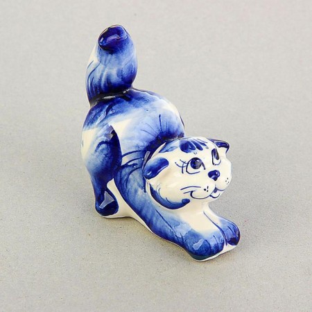 Souvenir "Kotik", Gzhel-5