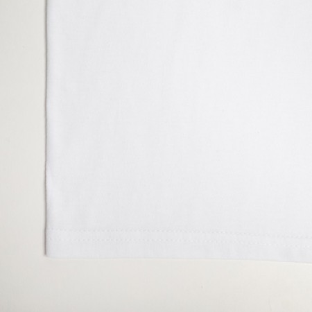 Male T-shirt Collorista, density 145g/m2, white color, size 42-44-3