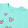 Футболка для девочки, цвет мятный, рост 110 см