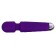 Massage vibrator, 20 frequencies, 16 modes, 20.4 × 4.2 cm, purple