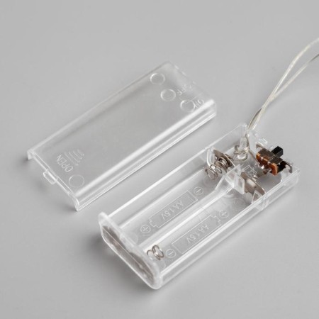 LED figure "Olenenok" 7 × 25 × 7 cm, acrylic, 10 LED, AAX2 batteries (not in the kit), white glow-3