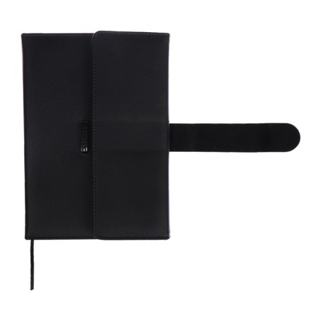 Dated diary 2024 A5 176 sheets, Devente.tudor, solid cover of artificial leather, lies, cream block 70 g/m2, black-6