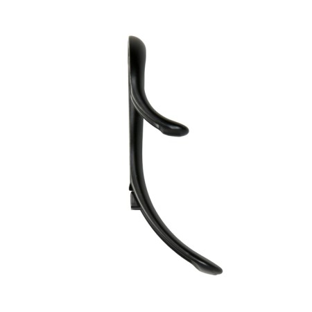 Furniture hook Cappio Duck, two -rod, black color, 4 pcs.-3
