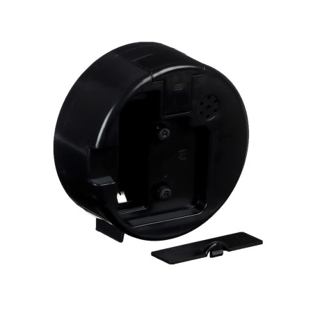 The clock is a boar, on batteries, 9 x 3.7 cm, dial d-8.5 cm-2