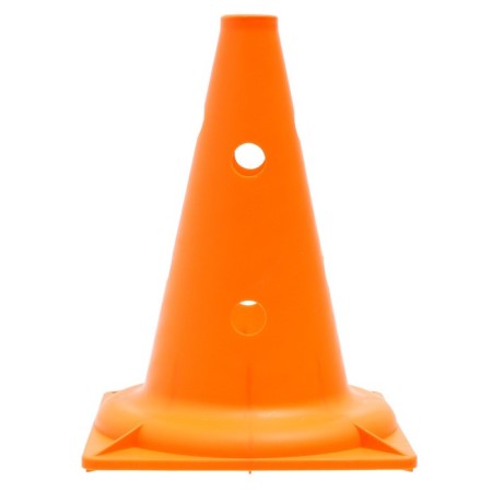 Cone with holes, 32 cm, orange color-1