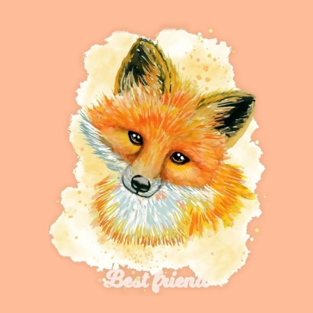 Thermalrotransfer "Fox", 20 × 24 cm-2