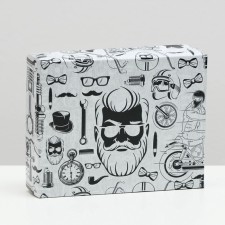 Box Gift cover is a “collage”, without a window, 18 x 15 x 5 cm