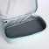 Cosmetic bag 2h sectional classic, 24*11*20, 2 lightning department, hook, mint