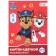 Cardboard color, A4, 8 sheets, 8 colors, non -unilateral, in a folder, 220 g/m², puppy patrol