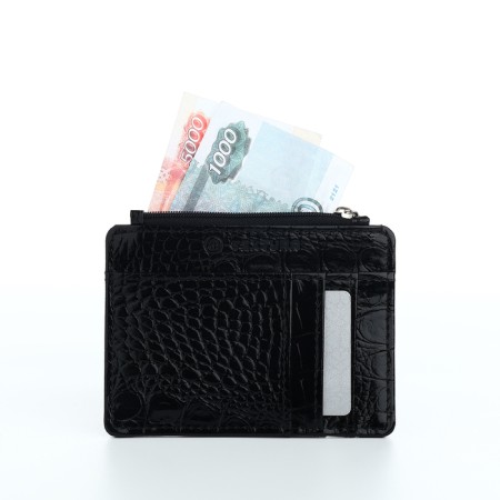 Busmel on leather, Textura, 8 cards, black color-7