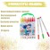 Flomasters 24 colors "mouse", in a plastic pencil pencil, a ventilated cap